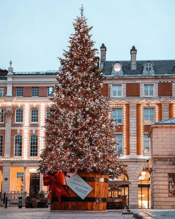 倫敦5大聖誕燈飾景點 攝政街天使燈飾/牛津街/柯芬園