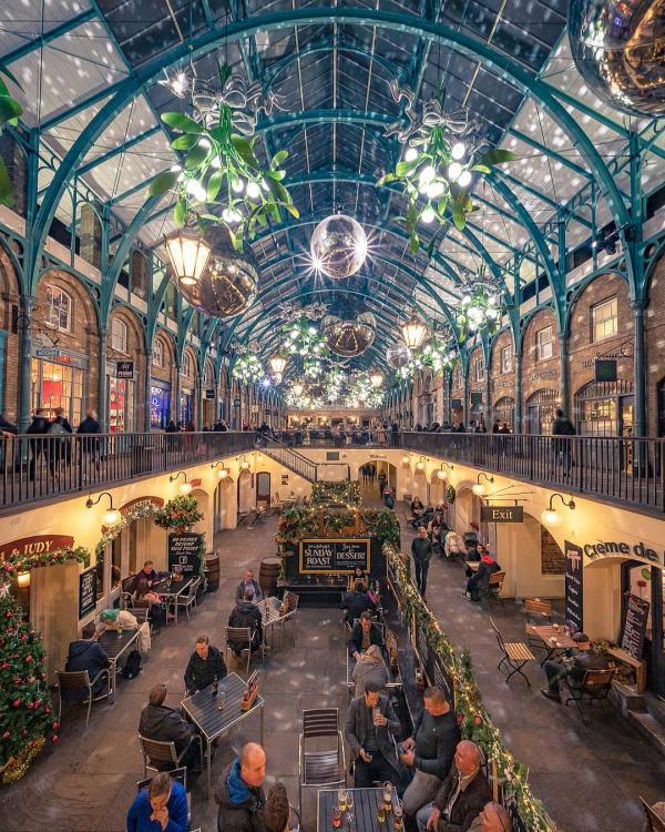 倫敦5大聖誕燈飾景點 攝政街天使燈飾/牛津街/柯芬園