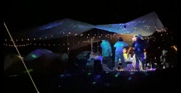 缺德港人露營開大喇叭載歌載舞 網民怒批：當正去咗老蘭？