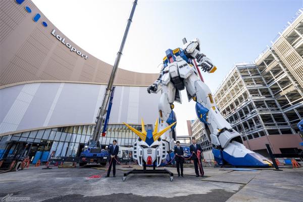 福岡LaLaport設置1:1 RX-93ff v高達模型 預計於2022年開幕