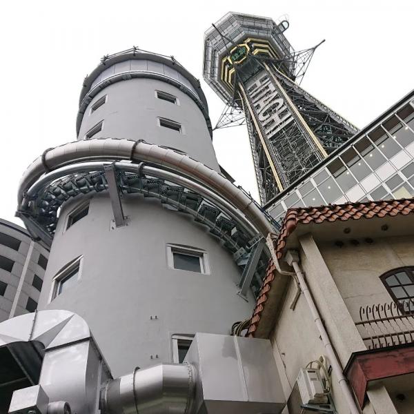 大阪通天閣新設施TOWER SLIDER正式開幕！ 10秒滑完60米長透明滑梯