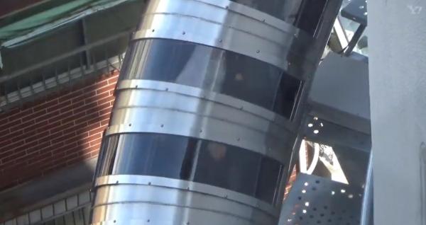大阪通天閣新設施TOWER SLIDER正式開幕！ 10秒滑完60米長透明滑梯
