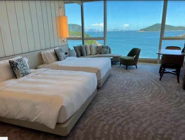 記者率先直擊香港富麗敦海洋公園酒店 全部海景房＋獨立泳池套房+酒店設施