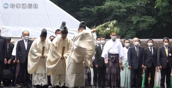 圖片來源：時事通信社截圖