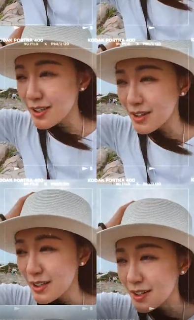 張寶兒撇低老公45日到日本拍節目 開live大曬東尋坊靚景