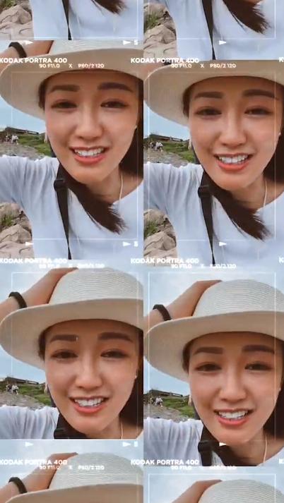 張寶兒撇低老公45日到日本拍節目 開live大曬東尋坊靚景