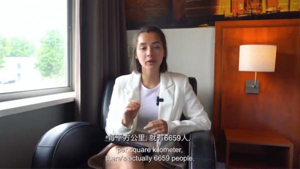 謝嘉怡拍片談港英兩地樓價區別 一關鍵致差異大 嘆港人：苦苦堅持努力付房租