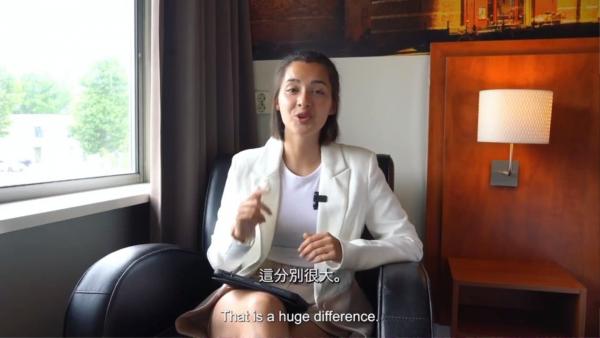 謝嘉怡拍片談港英兩地樓價區別 一關鍵致差異大 嘆港人：苦苦堅持努力付房租