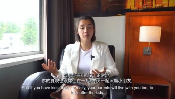 謝嘉怡拍片談港英兩地樓價區別 一關鍵致差異大 嘆港人：苦苦堅持努力付房租