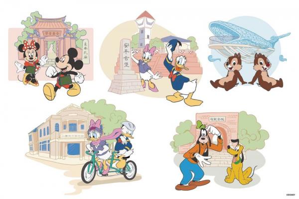 巨型唐老鴨現身台南碼頭 大型迪士尼嘉年華！Tsum Tsum夜光騷