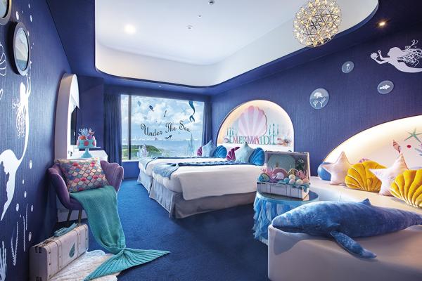 東京酒店推夢幻美人魚限定主題房 可穿魚尾打卡！沉浸式住進海底世界