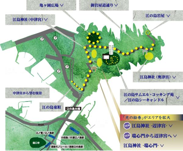 東京近郊舉行傳統燈飾投影活動 煙花匯演/1000盞燈籠/皮影戲體驗