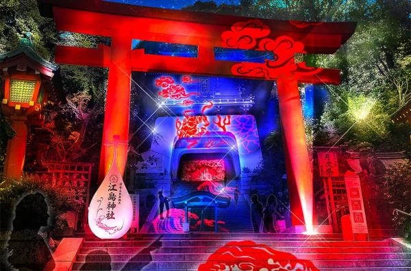 東京近郊舉行傳統燈飾投影活動 煙花匯演/1000盞燈籠/皮影戲體驗