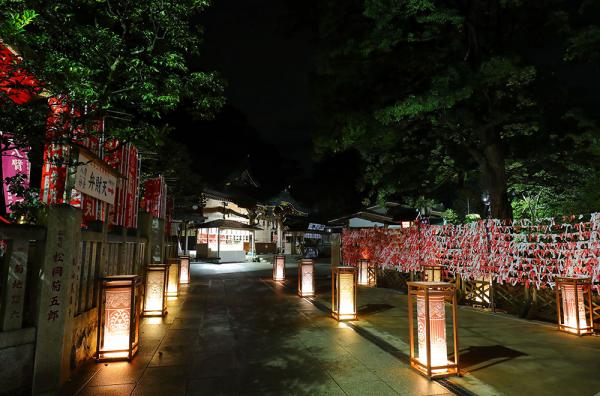 東京近郊舉行傳統燈飾投影活動 煙花匯演/1000盞燈籠/皮影戲體驗