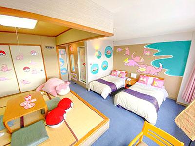 日本4酒店推呆呆獸主題房 香川縣觀光大使出動！融入日式榻榻米房超可愛