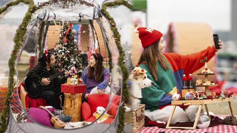 【聖誕好去處2021】灣仔海濱戶外聖誕嘉年華12月開鑼！40大小店/下午茶野餐體驗/歐陸聖誕帳篷