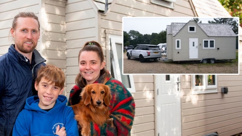 不甘捱倫敦貴租 英爸擲50萬建「帶輪小屋」