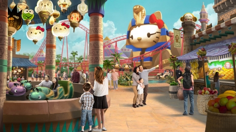 內地首間Hello Kitty酒店2025年開幕 進駐三亞Hello Kitty度假區 提供221間主題客房、別墅